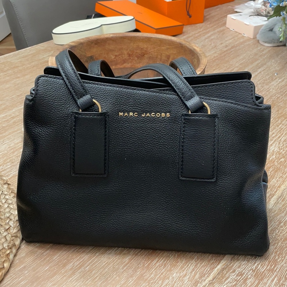 Marc Jacob’s leather bag black